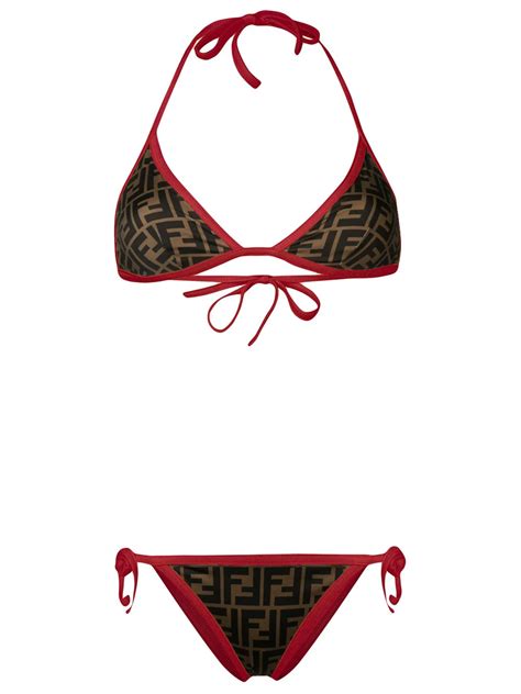 fendi bikini bottoms|fendi bikini monogram.